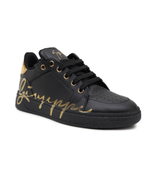 Кожаные кроссовки sop lav.majestic/buc power Giuseppe Zanotti - черный(RM40006)