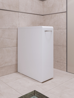 Тумба в туалет DIWO Суздаль 19x64x50 высокая, белая