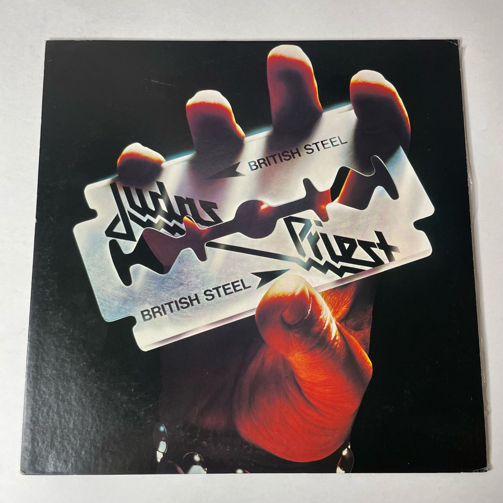 Винтажная виниловая пластинка LP Judas Priest British Steel (Japan 1980) (No Obi) Metal Gods