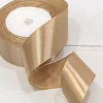 Лента Атласная 3,8см х 28м Сатин (Капучино)