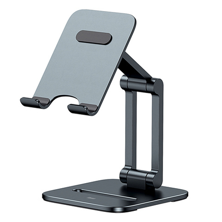 Подставка для телефона Baseus Desktop Biaxial Foldable Metal Stand