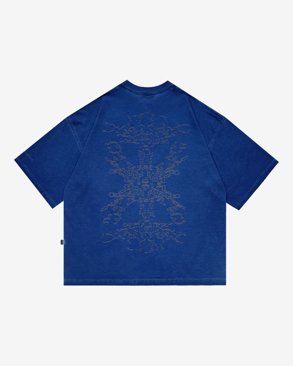 Футболка Fractal Blue Garment Dyed - фото 1