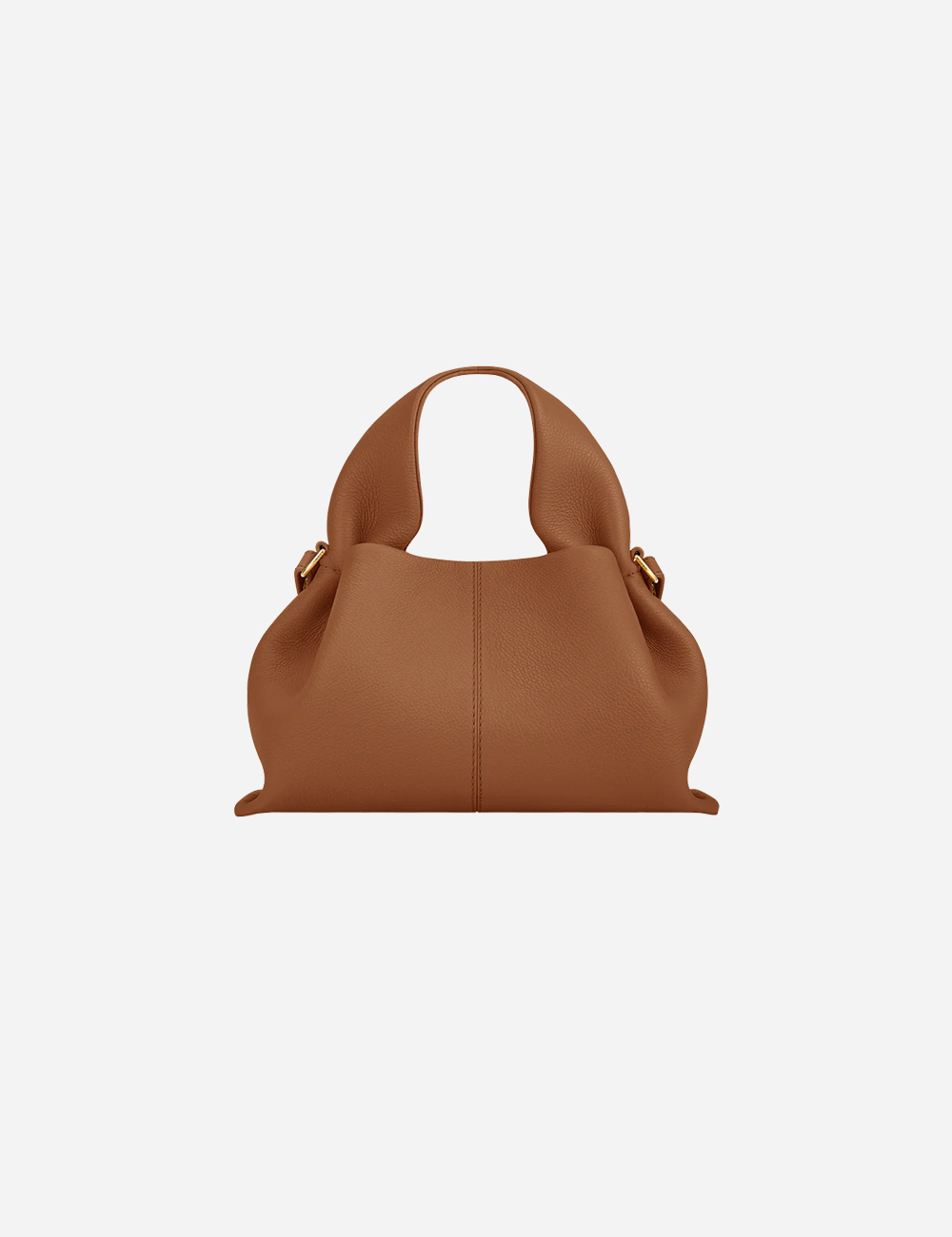 Сумка Polene Numéro Neuf Mini Edition Textured Camel