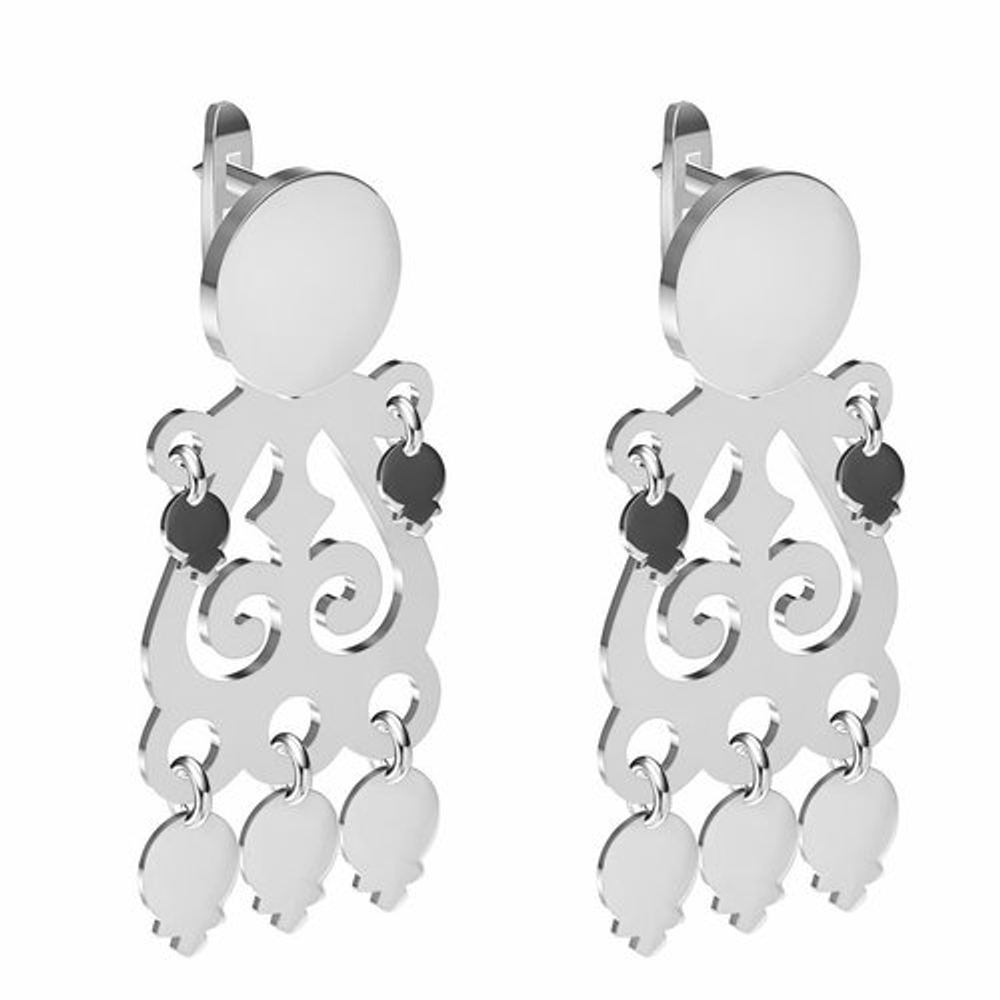 Серьги из серебра 925 пробы