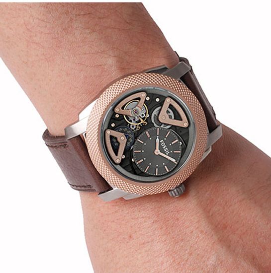 Наручные часы скелетоны Fossil ME1122