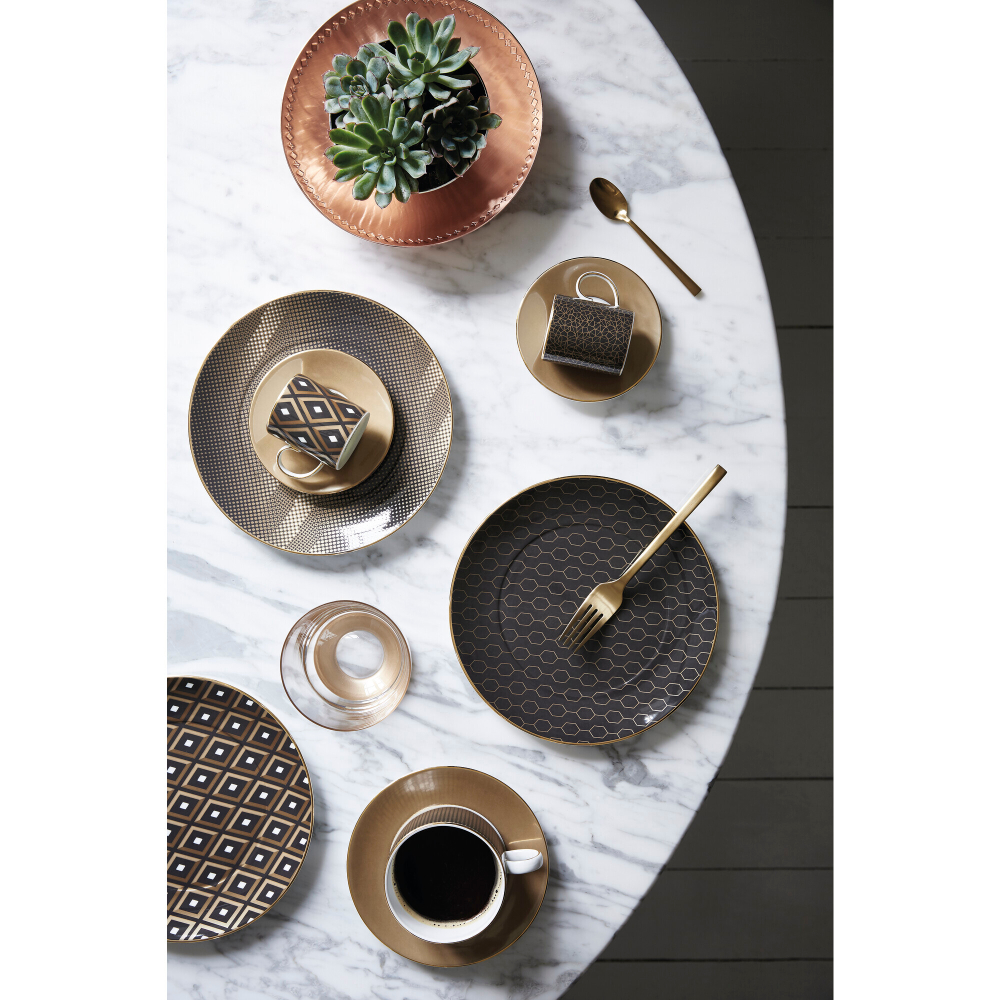 Набор тарелок закусочных 4шт 20см Wedgwood Аррис Акцент