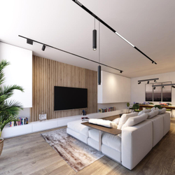 358528 SHINO NT21 083 черный Трековый светильник для низковольного шинопровода IP20 LED 4000K 15W 48V KIT