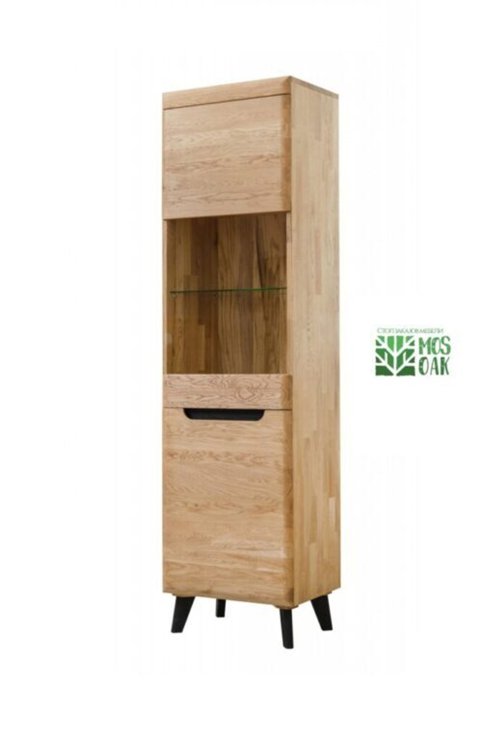 Витрина Альтена из массива дуба