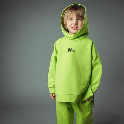 Bb team oversized hoodie - Lime