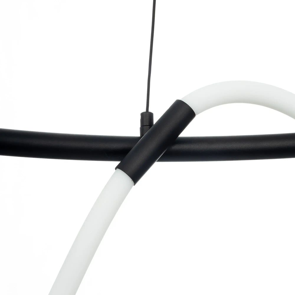 Citilux PYTHON CL220281 Люстра подвесная с пультом Чёрная