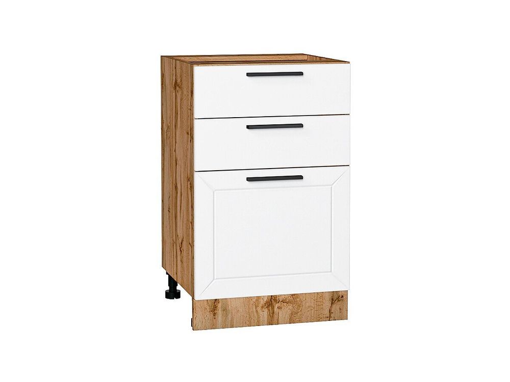 Шкаф нижний с 3-мя ящиками Глетчер