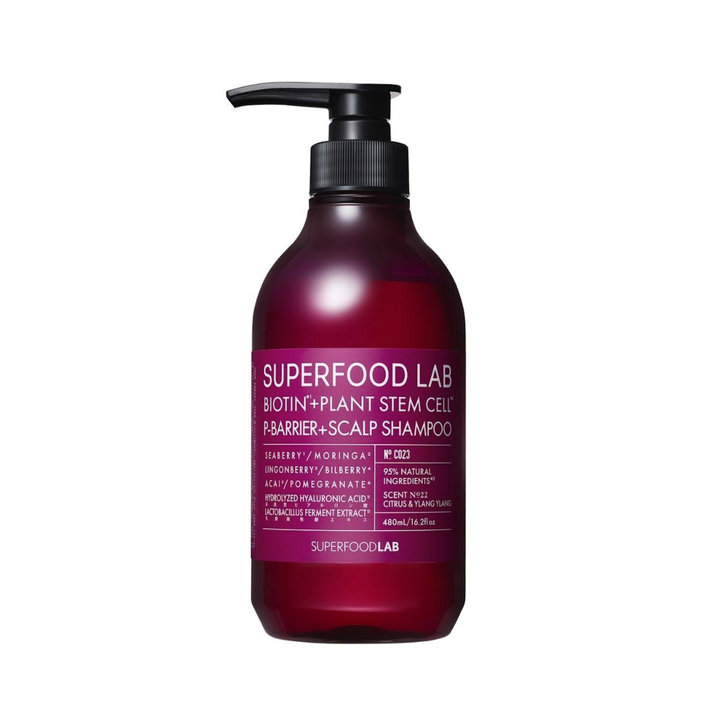 Шампунь с растительными стволовыми клетками Superfood Lab P-Barrier Scalp Shampoo