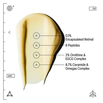 ALLIES OF SKIN Ночной восстанавливающий пептидный крем с 0,05% ретиналем Retinal 0,05% & Peptides Repair Night Cream