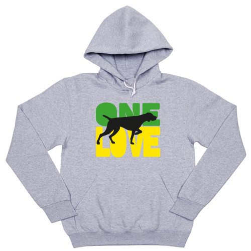 Толстовка "Курцхаар - ONE LOVE"