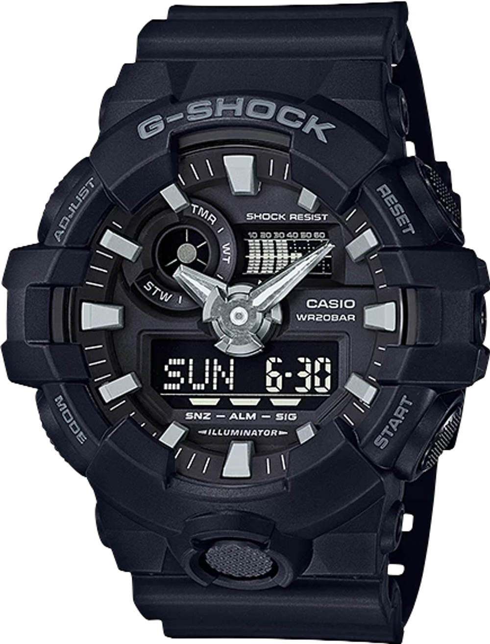 Часы Мужские Casio G-Shock GA-700-1B