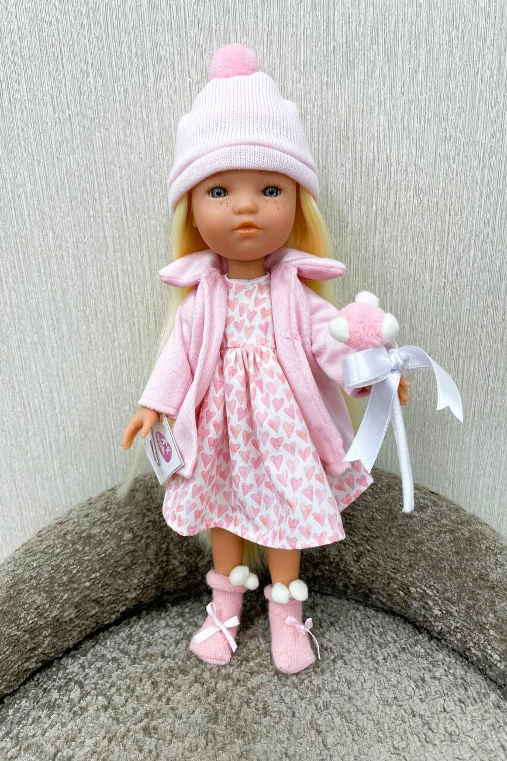 УЦЕНКА Кукла BERJUAN виниловая 35см Fashion Girl (851)