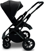 Коляска 4 в 1 Sweet Baby Ricci Air + автокресло Elegante Plus с базой i-Size ISOFIX DK780 Black (Air)