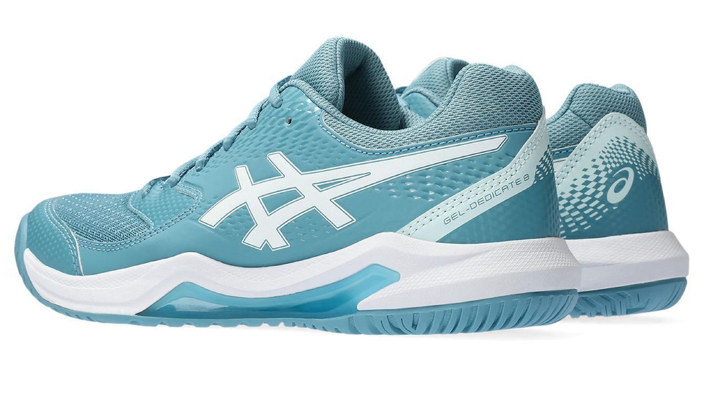 Женские Кроссовки теннисные Asics Gel-Dedicate 8 - Бирюзовый