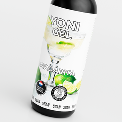 SGAN YONI GEL - Оральный лубрикант, маргарита, 100 мл