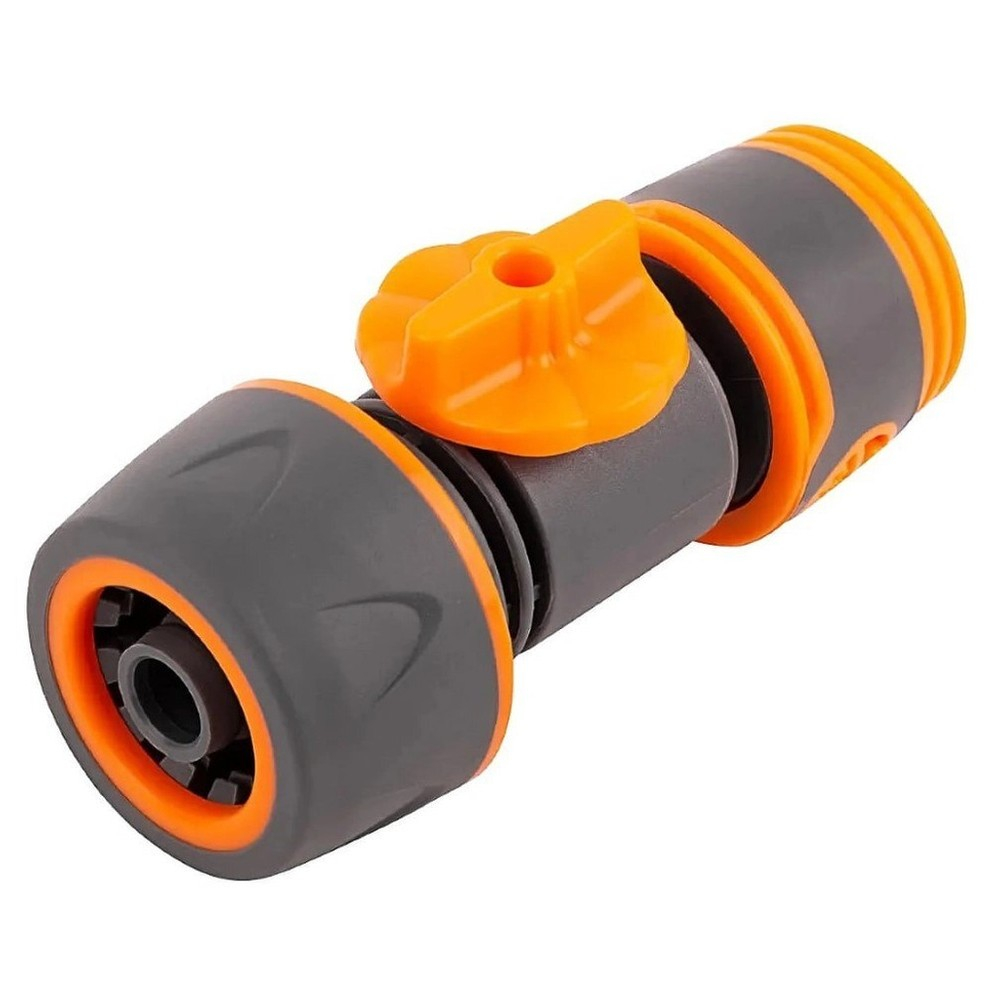 Коннектор 3/4 Belamos пластмассовый с краном (5003Е) (Италия)