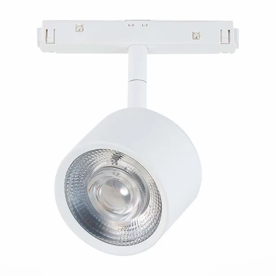ST353.536.06 Магнитный трековый светильник белый LED 1*6W 3000K 560Lm Ra>80 36° IP20 L120xW81xH138 4 СКАЙЛАЙН 48V