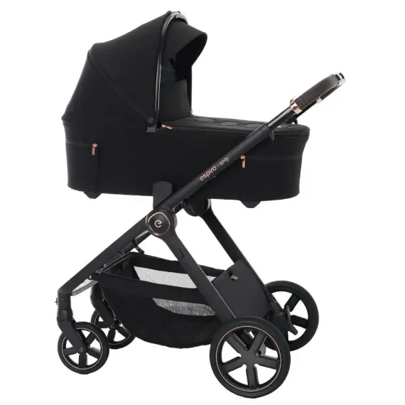 Коляска Espiro Only 2 в 1 Stylish Black (410)