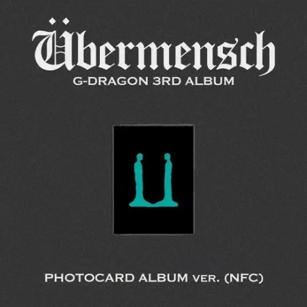 Альбом G-DRAGON GD - Übermensch [Photocard Album ver.]