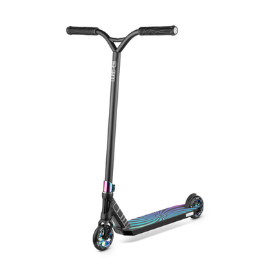 Трюковой самокат HIPE H10 черный-неохром 110 мм IHC