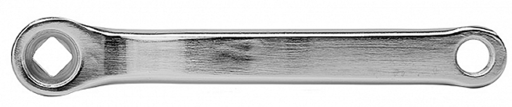 Шатун левый 165мм HDL-S140 (S12) GOLDEN SWALLOW "под ромб" стальной хромированный