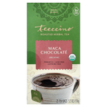Teeccino, Органический жареный травяной чай, шоколад с мака, без кофеина, 25 чайных пакетиков, 150 г (5,3 унции)