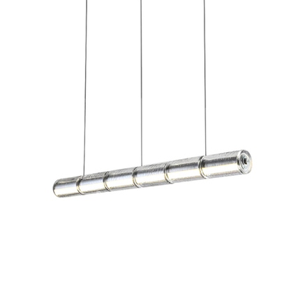 Подвесной светильник 8086L/1200 silver/clear