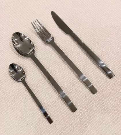 Набор SPIGA Anthracite 116столовые приборы Herdmar Серый