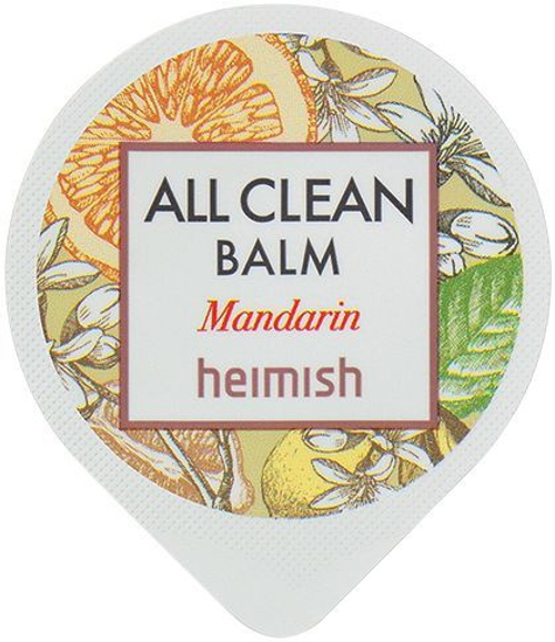 Очищающий бальзам для снятия макияжа с мандарином Heimish All Clean Balm Mandarin
