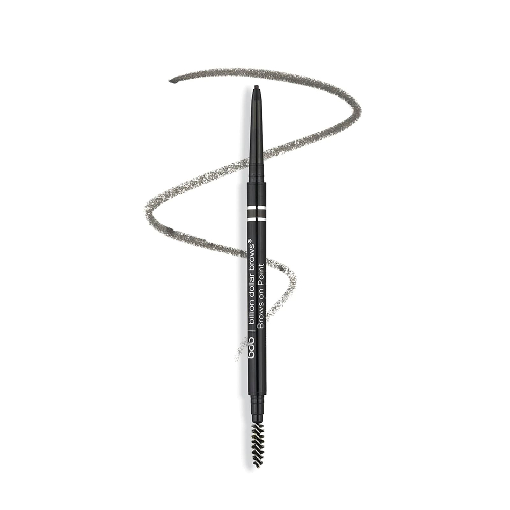 Billion Dollar Beauty, Brows on Point: брови на миллиард долларов микрокарандаш для бровей, ворон, 0,045 г (0,002 унции)