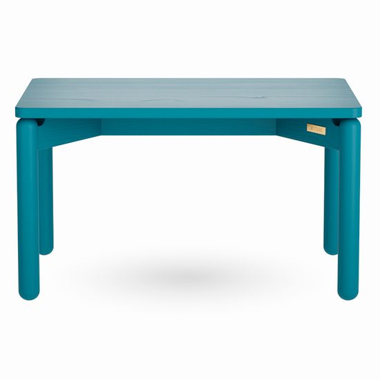 Столик кофейный saga, 50х70 см, сине-зеленый