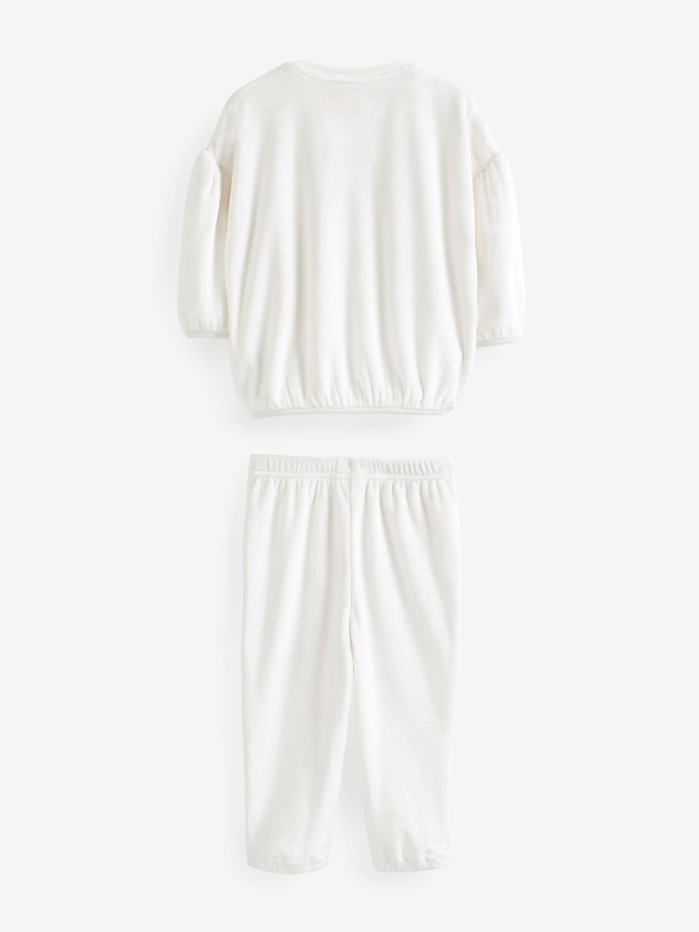 Пижама флисовая для девочки Next 655-165, Белый