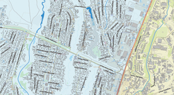 План-схема Алатауского района г.Алматы 2026 год (150 х 165 см)