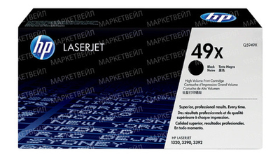 Картридж HP 49X лазерный увеличенной емкости (6000 стр)