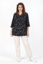 Блузка Мода-2 Виотекс ЧЁРНЫЙ