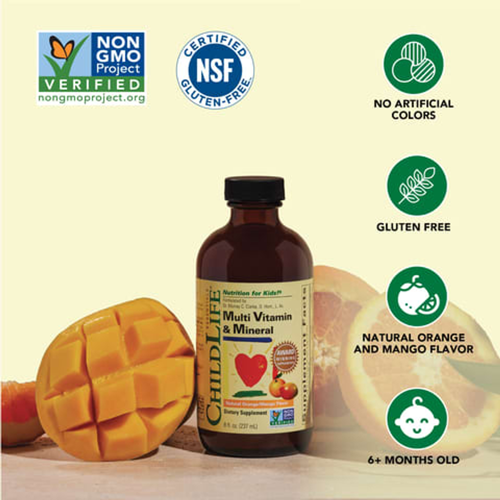 ChildLife Essentials, жидкая добавка с витамином C, натуральный апельсин, 118 мл (4 жидк. унции)