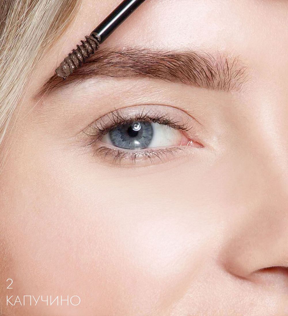 Гель-корректор для бровей LuxVisage BROW STYLER - 02 Капучино