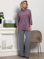 Джемпер Темп города (лиловый) Б15141-4М LT Collection