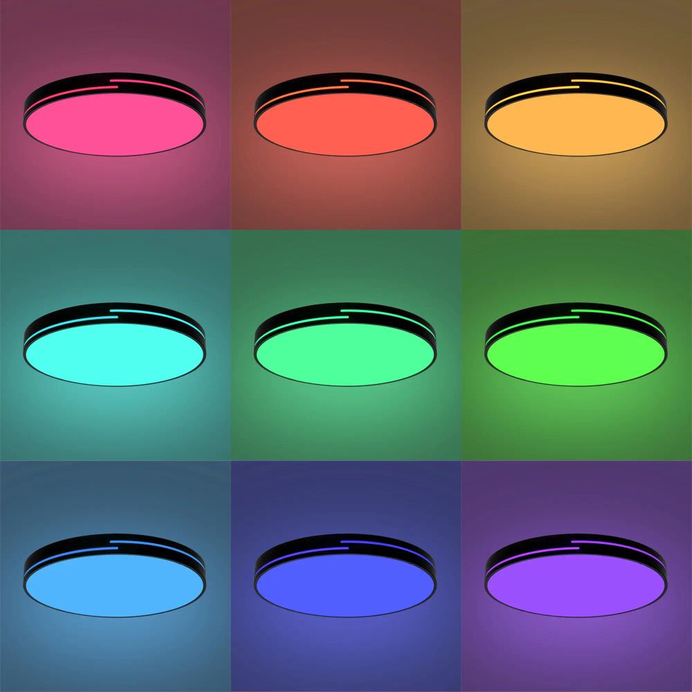 Citilux Купер Лайн CL72495GL1 LED RGB Светильник с пультом Чёрный