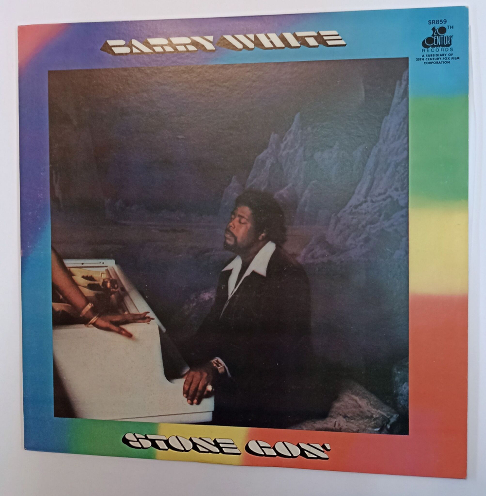 Винтажная виниловая пластинка LP Barry White Stone Gon (Japan 1974)