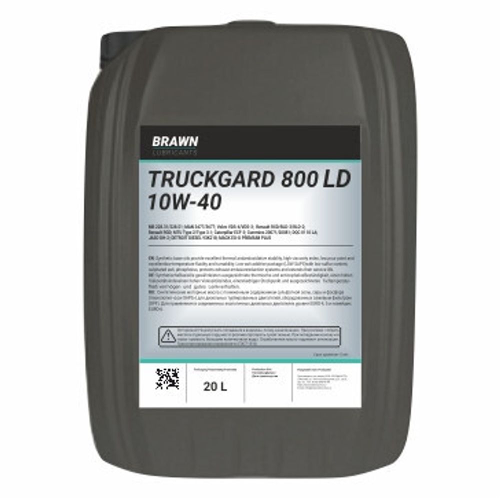 Масло моторное BRAWN TRUCKGARD 800 LD 10W-40, 20 л