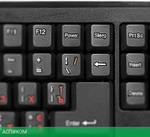 Клавиатура Sven Standard 303 USB+PS/2 черный (SV-03100303PU)