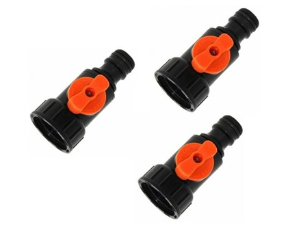 Кран запорный Aquapulse с внутреней резьбой 3/4" (25/300шт)