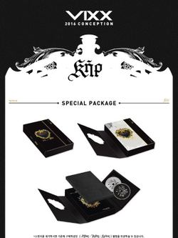 Альбом VIXX - 2016 Conception KER Special LIMITED Package