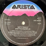 Aretha Franklin ‎– Get It Right (Скандинавия 1983г.)