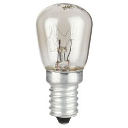 Лампа накаливания ЭРА T26-15-E14-230 15Вт 230В для холодильника и швейной машины цветная коробка Е14